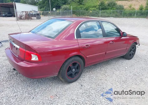 2004 Kia Optima Ex/Lx z USA, uszkodzony, nr VIN KNAGD126445254147